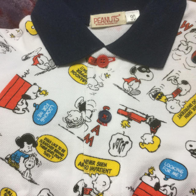 SNOOPY(スヌーピー)のSNOOPY(*-*)シャツ(90cm)男女用 キッズ/ベビー/マタニティのキッズ服男の子用(90cm~)(ジャケット/上着)の商品写真