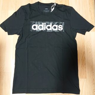 アディダス(adidas)の【新品】アディダス リニアロゴボックスグラフィック Tシャツ(Tシャツ/カットソー(半袖/袖なし))