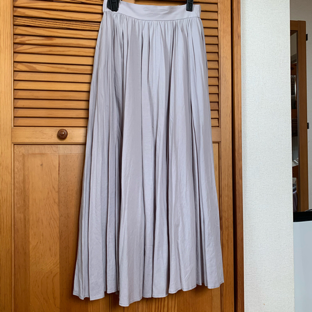 URBAN RESEARCH(アーバンリサーチ)の麻混マキシスカート レディースのスカート(ロングスカート)の商品写真