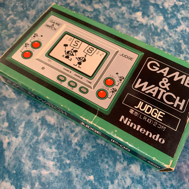 携帯ゲームウォッチ　GAME &WATCH 任天堂　稼働品judgeジャッジ