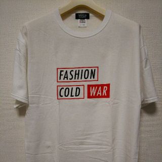 フラグメント(FRAGMENT)の【美USED】DoNothingCongress FCW Tシャツ白Ｌサイズ(Tシャツ/カットソー(半袖/袖なし))