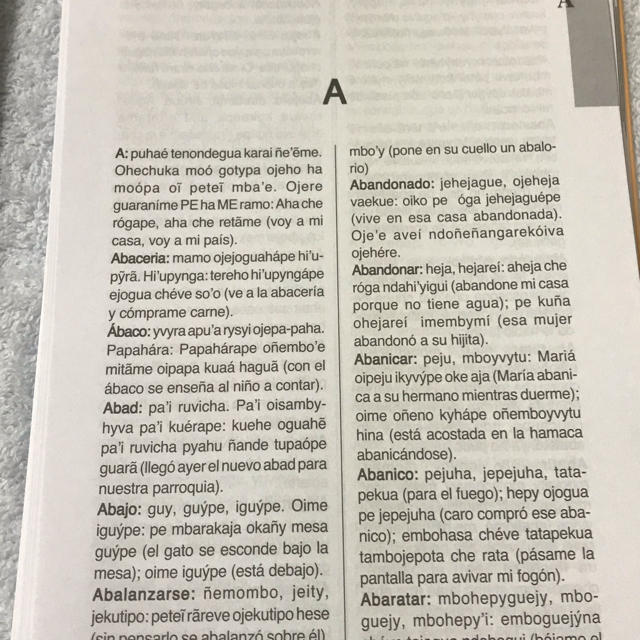 裁断済 グアラニー語 辞書 スペイン語の通販 By デコ S Shop ラクマ