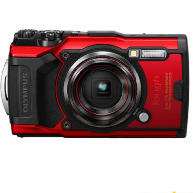 OLYMPUS - オリンパス OLYMPUS STYLUS TG-6 Tough デジタルカメラ赤の通販 by Lisa'shop