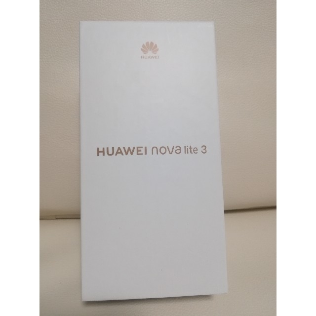 スマートフォン/携帯電話HUAWEI  nova  lite3  SIMフリー　新品　未開封