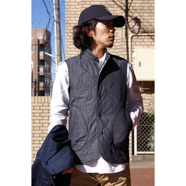 SOPH(ソフ)の DENIM QUILTING VEST ￥27300円　SOPHNET　M メンズのトップス(ベスト)の商品写真