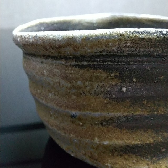 【備前焼 抹茶茶碗⑥】Bizen ware Matcha tea bowl エンタメ/ホビーの美術品/アンティーク(陶芸)の商品写真