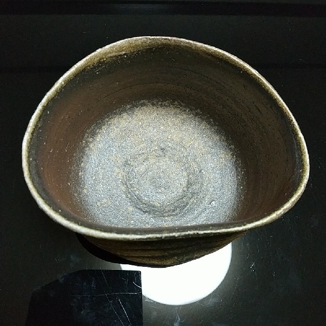 【備前焼 抹茶茶碗⑥】Bizen ware Matcha tea bowl エンタメ/ホビーの美術品/アンティーク(陶芸)の商品写真