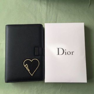 ディオール(Dior)のDior ディオール 手帳 レザーカバーのノートブック(手帳)