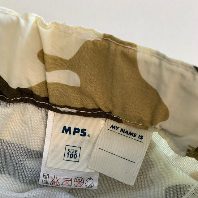 MPS(エムピーエス)のMPS  水遊びパンツ　ショートパンツ　size = 100 キッズ/ベビー/マタニティのキッズ服男の子用(90cm~)(パンツ/スパッツ)の商品写真