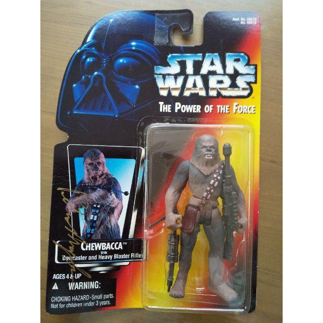 貴重 STAR WARS チューバッカ ピーターメイヒュー 直筆サイン