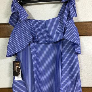 グレースコンチネンタル(GRACE CONTINENTAL)の肩ひもブラウス　新品(シャツ/ブラウス(半袖/袖なし))