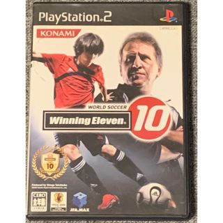 コナミ(KONAMI)のウィニングイレブン10 PS2版　KONAMI 中古(家庭用ゲームソフト)