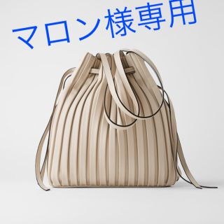 ザラ(ZARA)の未使用品 zara 巾着 バッグ (ショルダーバッグ)