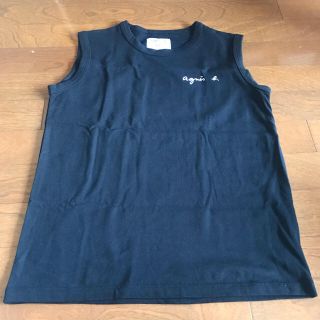 アニエスベー(agnes b.)の【新品未使用タグ付】アニエスベー　ノースリーブ(Tシャツ(半袖/袖なし))