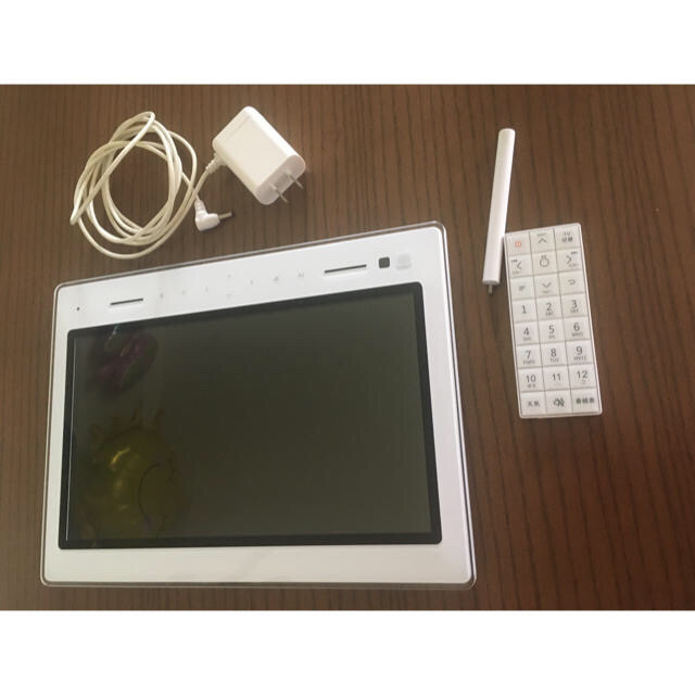 未使用品！au PHOTO-U TV ZTS11SWA 防水テレビ