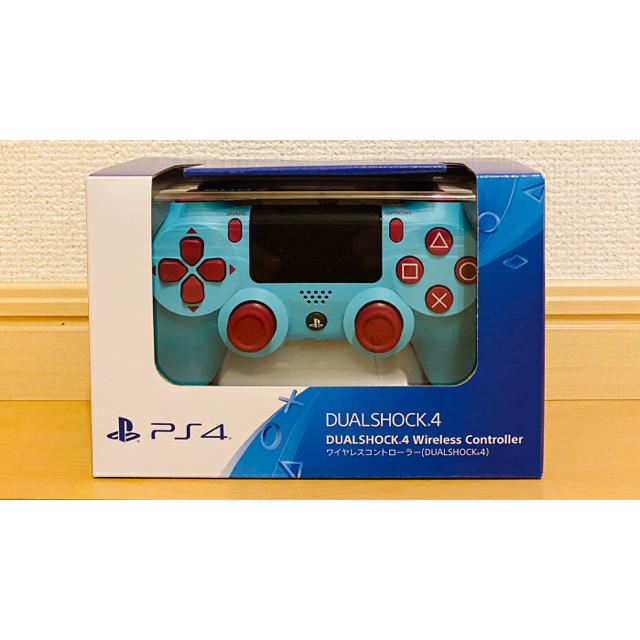 Playstation4 Ps4 ワイヤレスコントローラー Dualshock4 ゲオ限定 ベリー ブルーの通販 By Ptgoods S Shop プレイステーション4ならラクマ