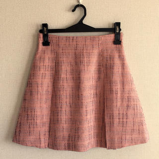 ナラカミーチェ(NARACAMICIE)のナラカミーチェ♡サーモンピンクのスカート(ひざ丈スカート)