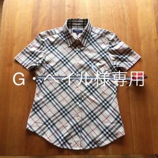 バーバリー(BURBERRY)のバーバリー　半袖シャツ(シャツ/ブラウス(半袖/袖なし))