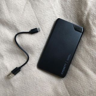 コストコ(コストコ)のモバイルバッテリー（ブラック）(バッテリー/充電器)