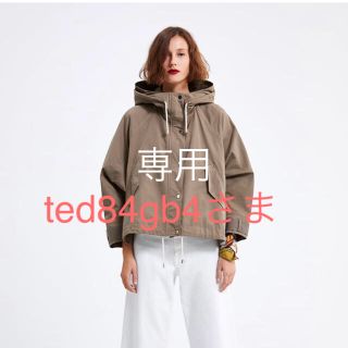 ザラ(ZARA)のZARA パーカ　モカ　サイズM(その他)