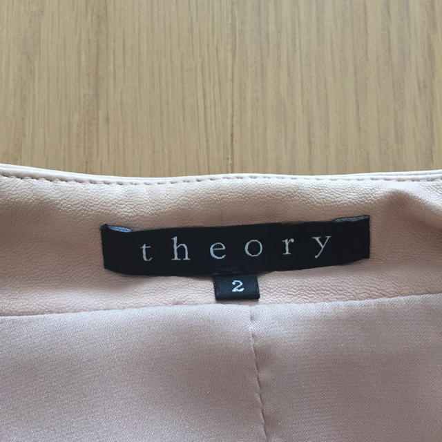 theory(セオリー)のtheoryセオリー レザージャケット レディースのジャケット/アウター(ノーカラージャケット)の商品写真