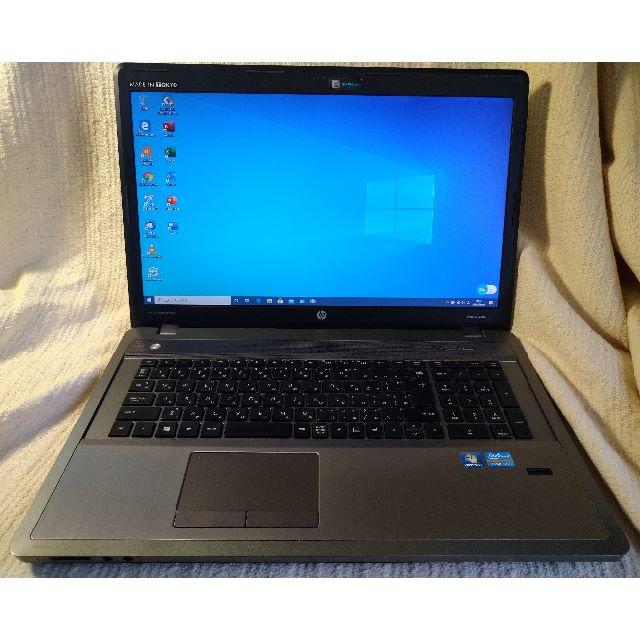 HP(ヒューレットパッカード)のHP ProBook 4740s 17インチSSD搭載 スマホ/家電/カメラのPC/タブレット(ノートPC)の商品写真