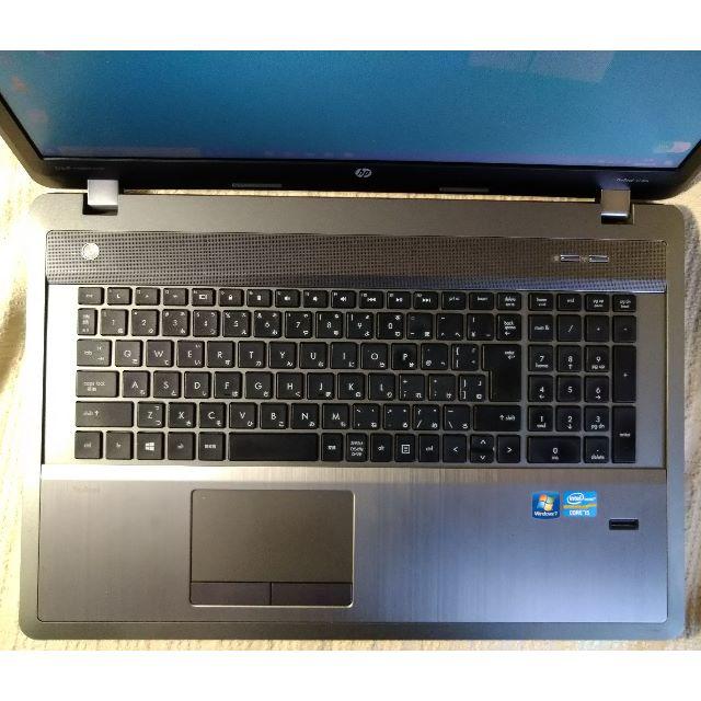 HP ProBook 4740s 17インチSSD搭載