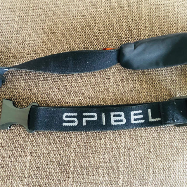 SPIBELT LARGE ブラック／パープルＺＩＰ スポーツ/アウトドアのランニング(その他)の商品写真