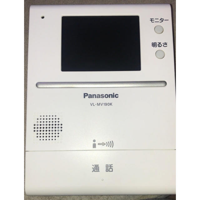 Panasonic Panasonic テレビドアホン VL-MV190KPの通販 by ♡♡'s shop｜パナソニックならラクマ