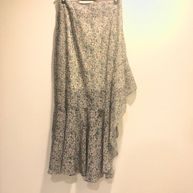 シフォン マーメイドスカート レディースのスカート(ロングスカート)の商品写真