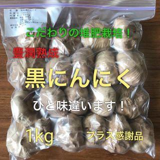 豊潤熟成黒にんにく　即日配送(野菜)