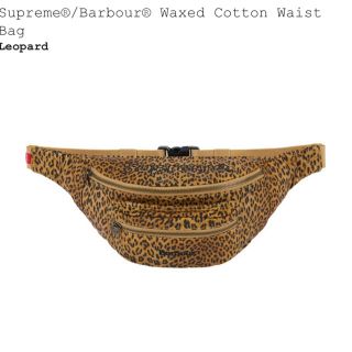 シュプリーム(Supreme)のsupreme barbour waxed cotton waist bag(ウエストポーチ)