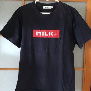 ミルクフェド(MILKFED.)のネイビー Tシャツ(Tシャツ(半袖/袖なし))