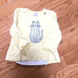 プティマイン(petit main)のプティマイン　七部袖カットソー　100(Tシャツ/カットソー)