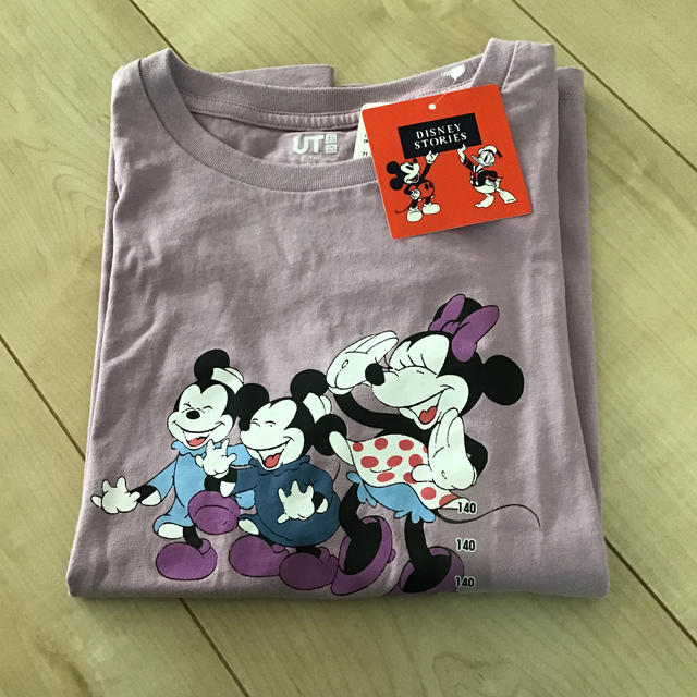 UNIQLO(ユニクロ)のUNIQLO キッズ/ベビー/マタニティのキッズ服女の子用(90cm~)(Tシャツ/カットソー)の商品写真