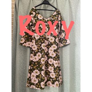 ロキシー(Roxy)のRoxyロキシー　花柄ワンピース(ひざ丈ワンピース)