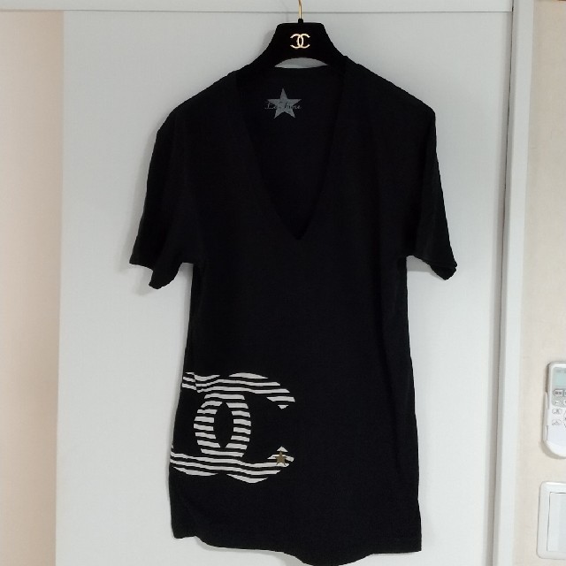 LaFine(ラファイン)のLa  fIne  CC カットソー M サイズ レディースのトップス(Tシャツ(半袖/袖なし))の商品写真