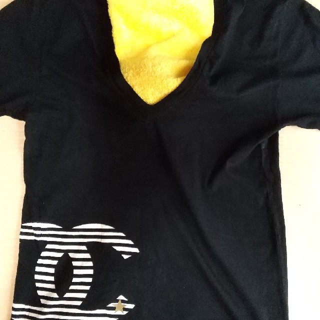 LaFine(ラファイン)のLa  fIne  CC カットソー M サイズ レディースのトップス(Tシャツ(半袖/袖なし))の商品写真