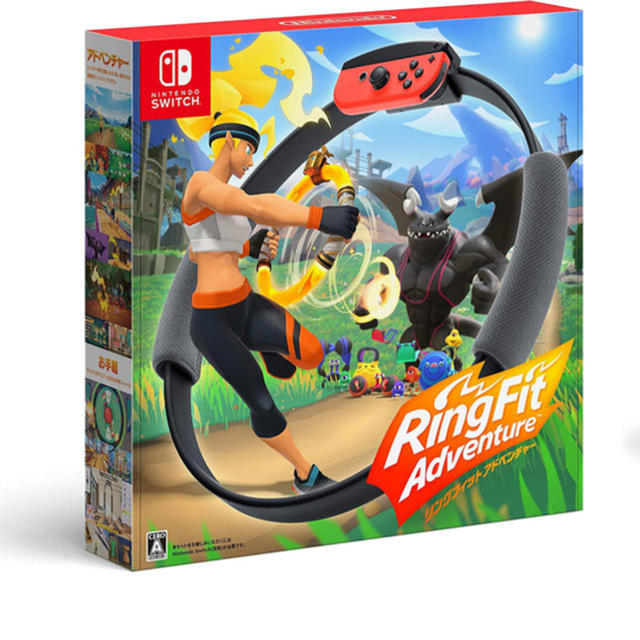 Nintendo Switch(ニンテンドースイッチ)の新品 リングフィット アドベンチャー エンタメ/ホビーのゲームソフト/ゲーム機本体(家庭用ゲームソフト)の商品写真