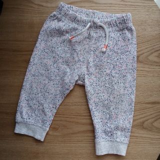 エイチアンドエイチ(H&H)の80cm☆春秋☆小花柄パステルカラー☆スウェットパンツ☆H&M(パンツ)