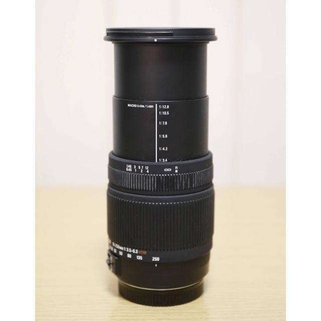 シグマ　18-250/3.5-6.3 DC OS HSM　キヤノンマウント スマホ/家電/カメラのカメラ(レンズ(ズーム))の商品写真