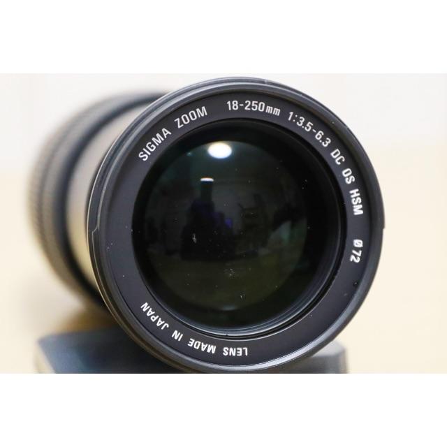 シグマ　18-250/3.5-6.3 DC OS HSM　キヤノンマウント スマホ/家電/カメラのカメラ(レンズ(ズーム))の商品写真