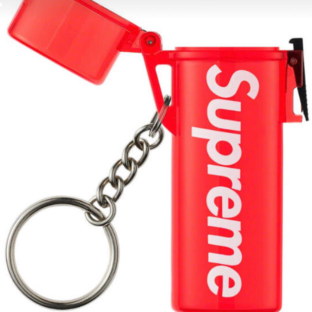 Supreme(シュプリーム)のWaterproof Lighter Case Keychain RED メンズのファッション小物(キーホルダー)の商品写真