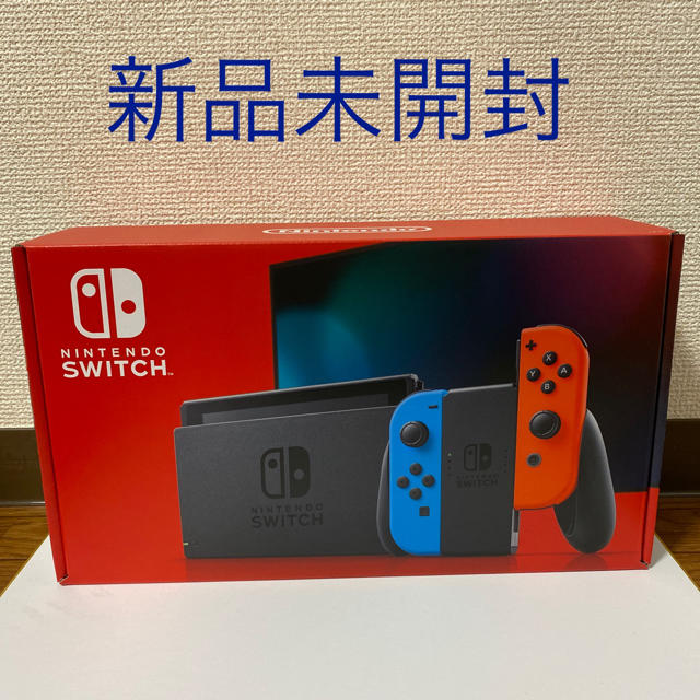 新品　Nintendo Switch JOY-CON ネオンブルーネオンレッド