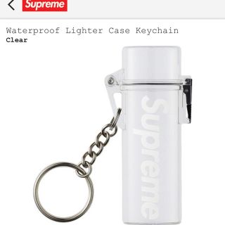 シュプリーム(Supreme)のsupreme lighter シュプリーム ライター キーチェーン 白(タバコグッズ)