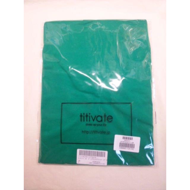 titivate(ティティベイト)の完売　ティティベイト　バックツイスト　Tシャツ　新品　titivate レディースのトップス(カットソー(半袖/袖なし))の商品写真