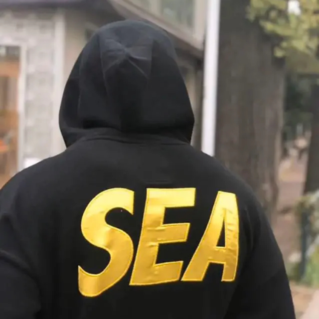 WIND AND SEA BIG ZIP HOODIE