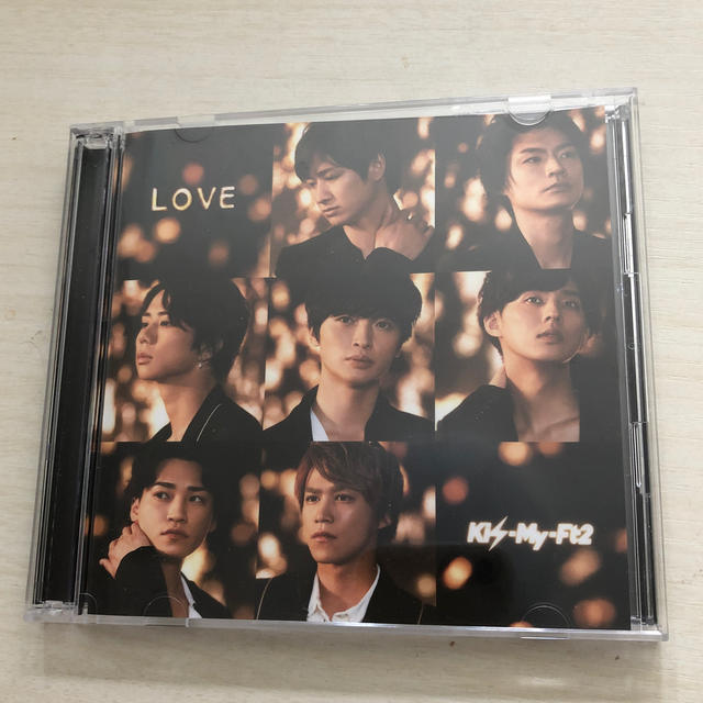 Kis-My-Ft2(キスマイフットツー)のKis-My-Ft2  LOVE エンタメ/ホビーのCD(その他)の商品写真