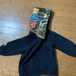 アベイシングエイプ(A BATHING APE)のABATHINGAPE APE BAPE ape bape シャークパーカー(ジャケット/上着)