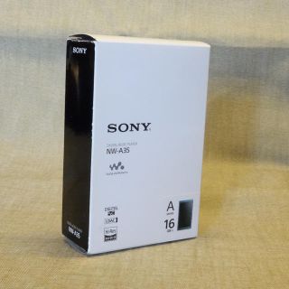 ソニー(SONY)の※週末限定値下げ　SONY ウォークマン NW-A35  16GB  美品(ポータブルプレーヤー)